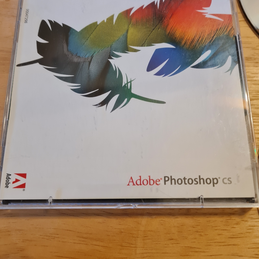 Photoshop Software 2 CDs, Used/Vintage, 1990s
